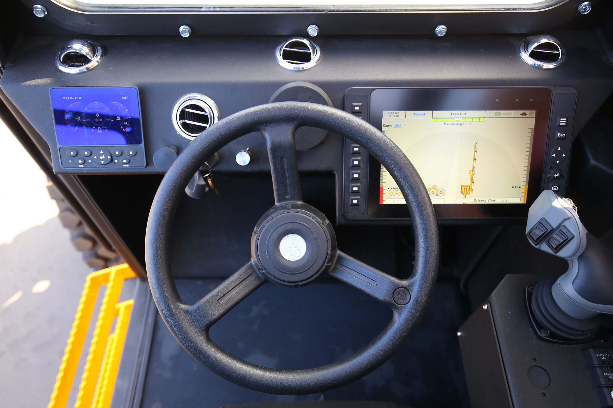 Cab controls