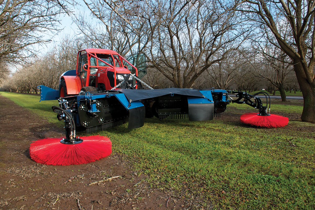 Tractor Mount V-Sweeper
