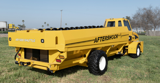 aftershock shuttles and bin carriers